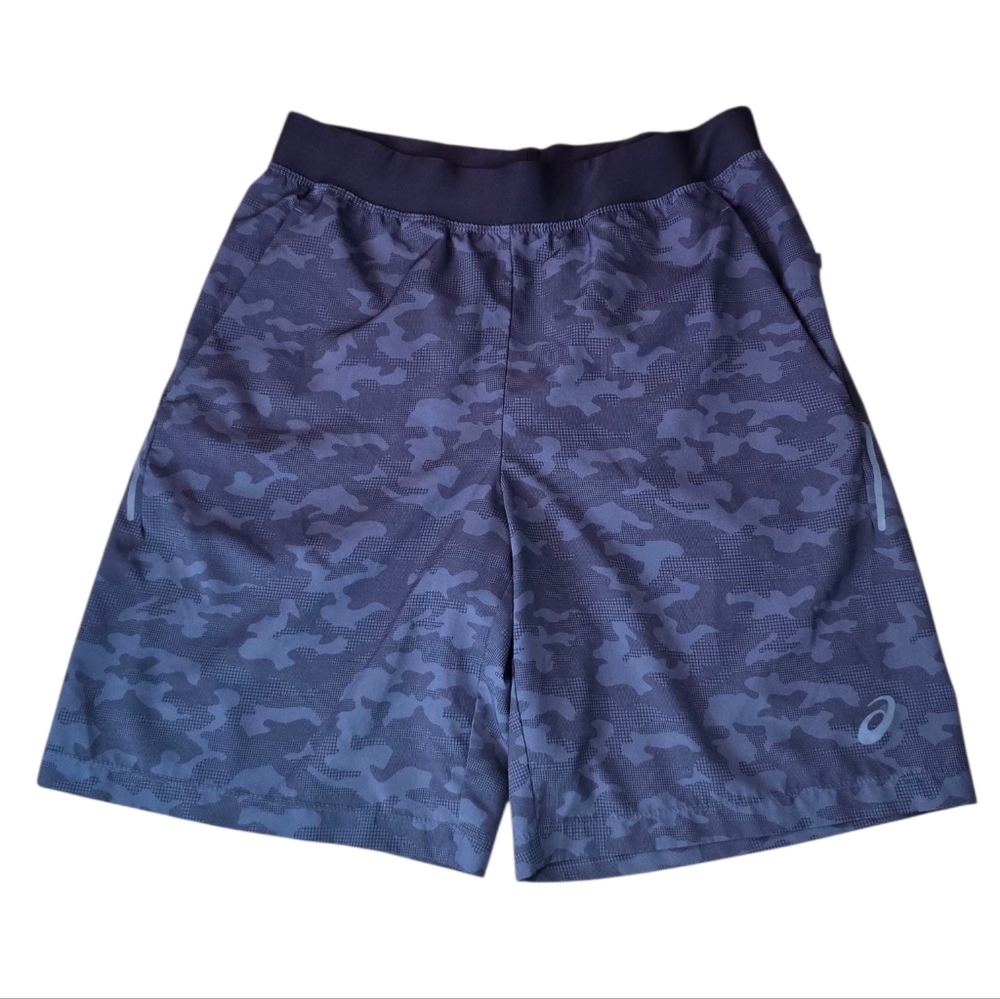 3/$15 Asics Camo Basketball Shorts Size Small